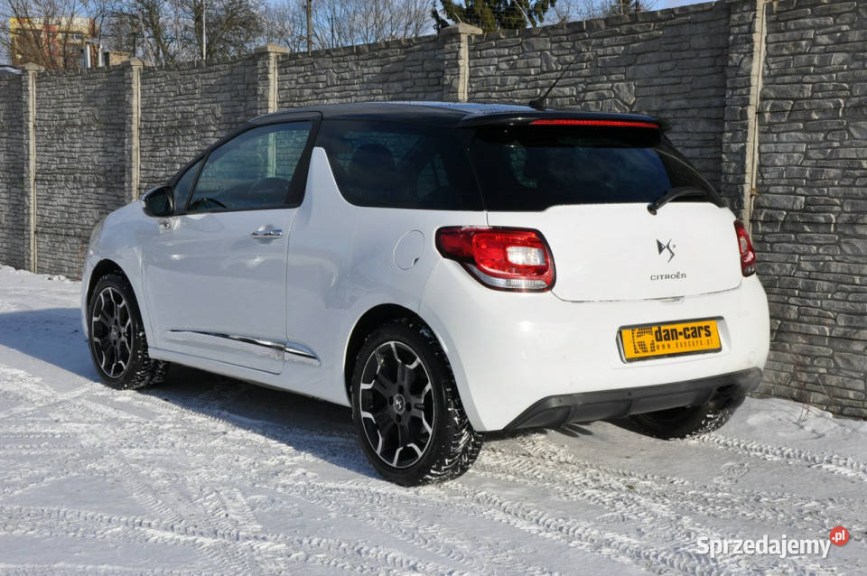 Citroen DS3 16 156 LED Skóra Czarna podsufitka