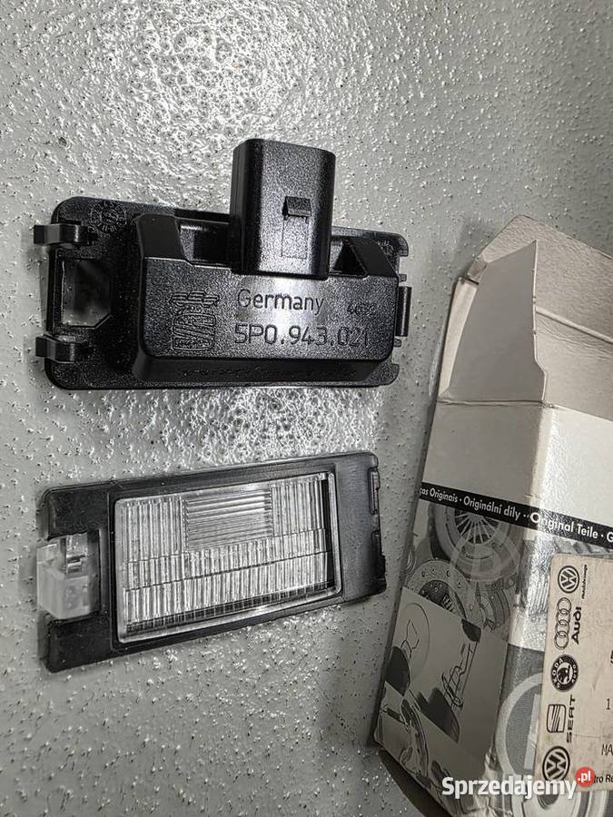Seat Altea Lampa oświetlenia tylnej tablicy