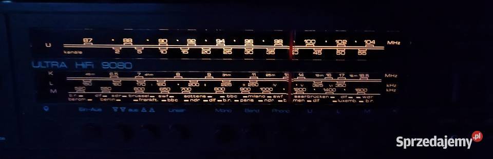 Radio Amplituner Vitnage SABA ULTRA HiFi 9080 wielkopolskie Leszno