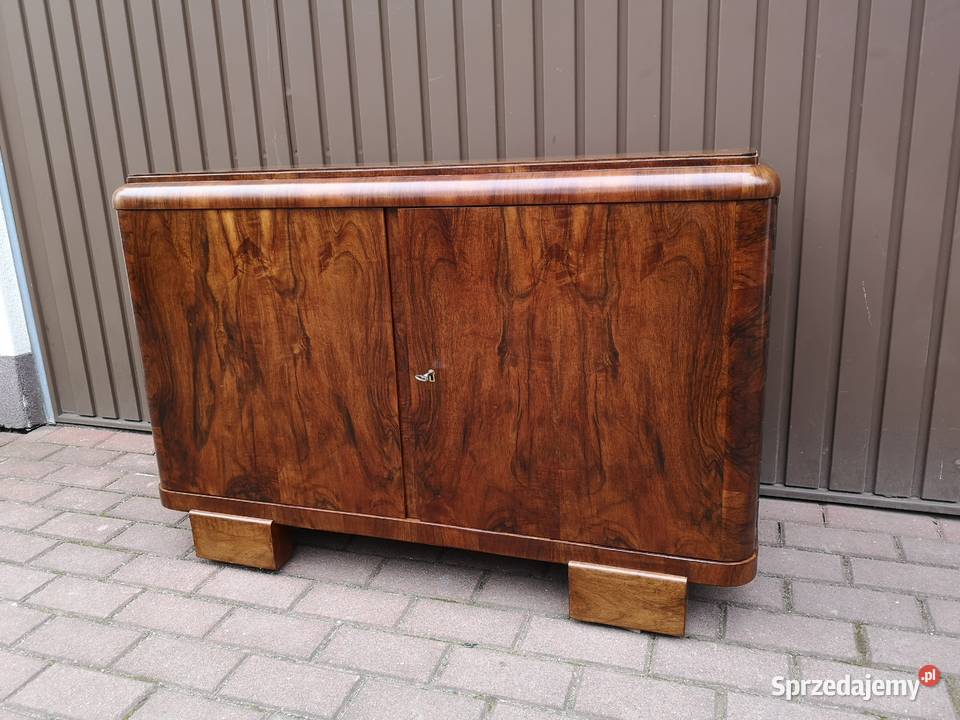 Komoda ARTDECO Orzech Zgrabna Stara Antyk Swarzędz