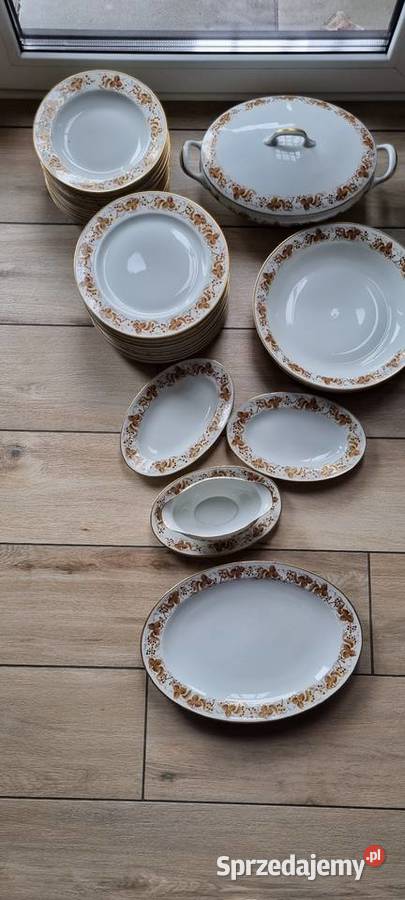Serwis Obiadowy Porcelana Francuska Wola Podłężna