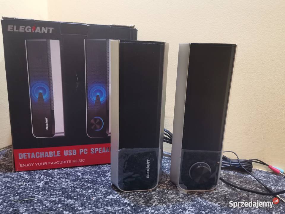 Głośniki stereo ELEGIANT SR400 10W 3,5mm AUX
