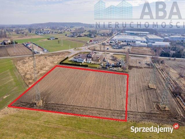 Działka inwestycyjna w Turku na sprzedaż asfalt Turek