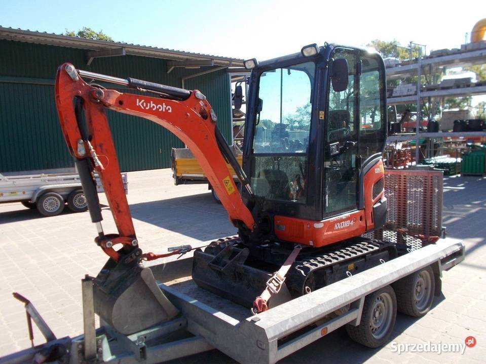 Kubota KX 0184 z przyczepąHydraulika młota2 Koparki