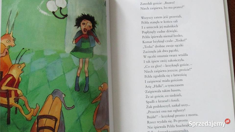 Pchła Szachrajka Jan Brzechwa wiersze Brzechwa Łódź