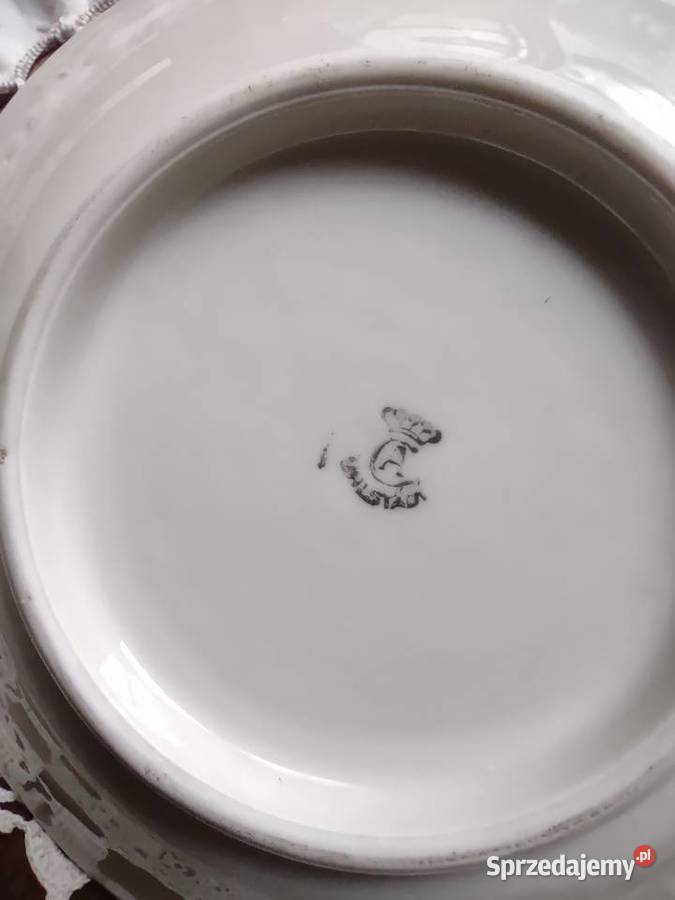 Zestaw śniadaniowy trio porcelana Uhlstadt Gniezno