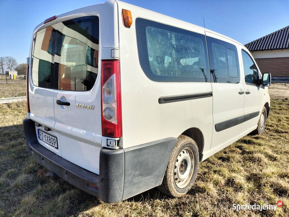 Fiat Scudo long 9 osobowy klima ESP Kostrzyn