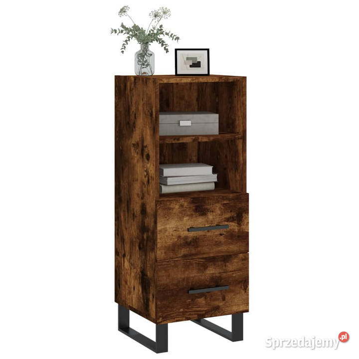Szafka przydymiony dąb 345x34x90 materiał
