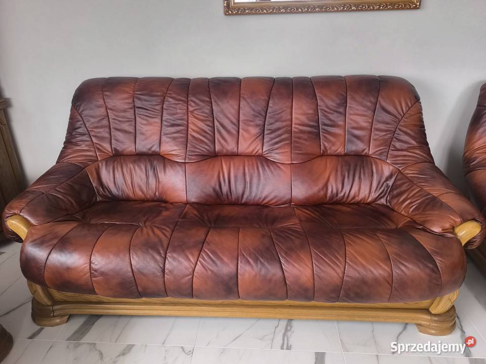 Meble wypoczynkowe skórzane 321 Lublin