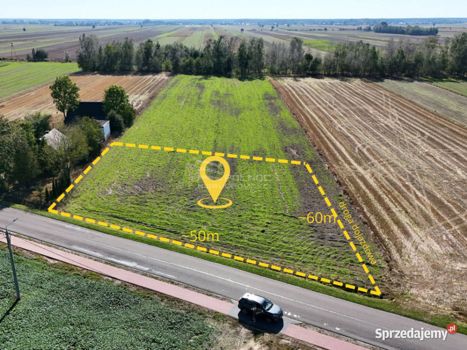 Działka 2000m z WZ w Brzostówcu k Radzynia Podl Brzostówiec