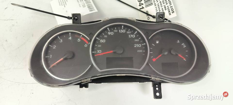 LICZNIK ZEGAR RENAULT KOLEOS 248102077A Lipno sprzedam