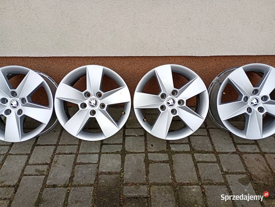 Felgi aluminiowe alufelgi r16 5x112skoda audi Samochodowe Przemyśl