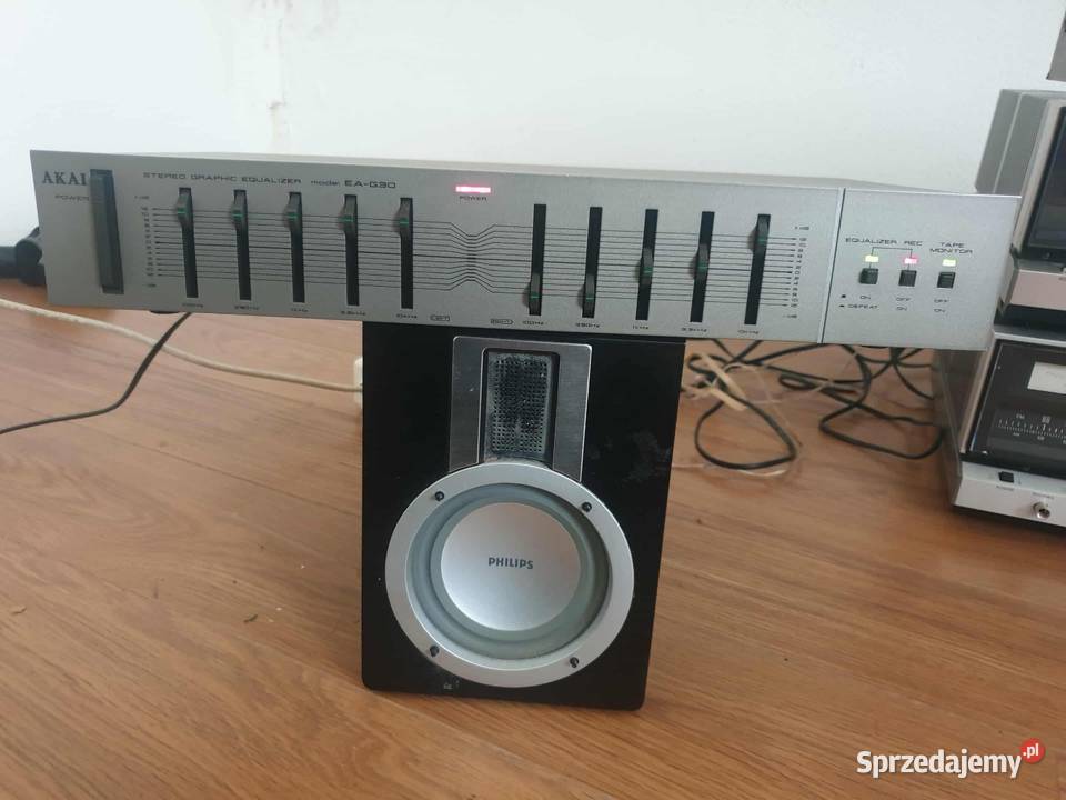 Akai ea g30 korektor graficzny Wzmacniacze i pokrewne