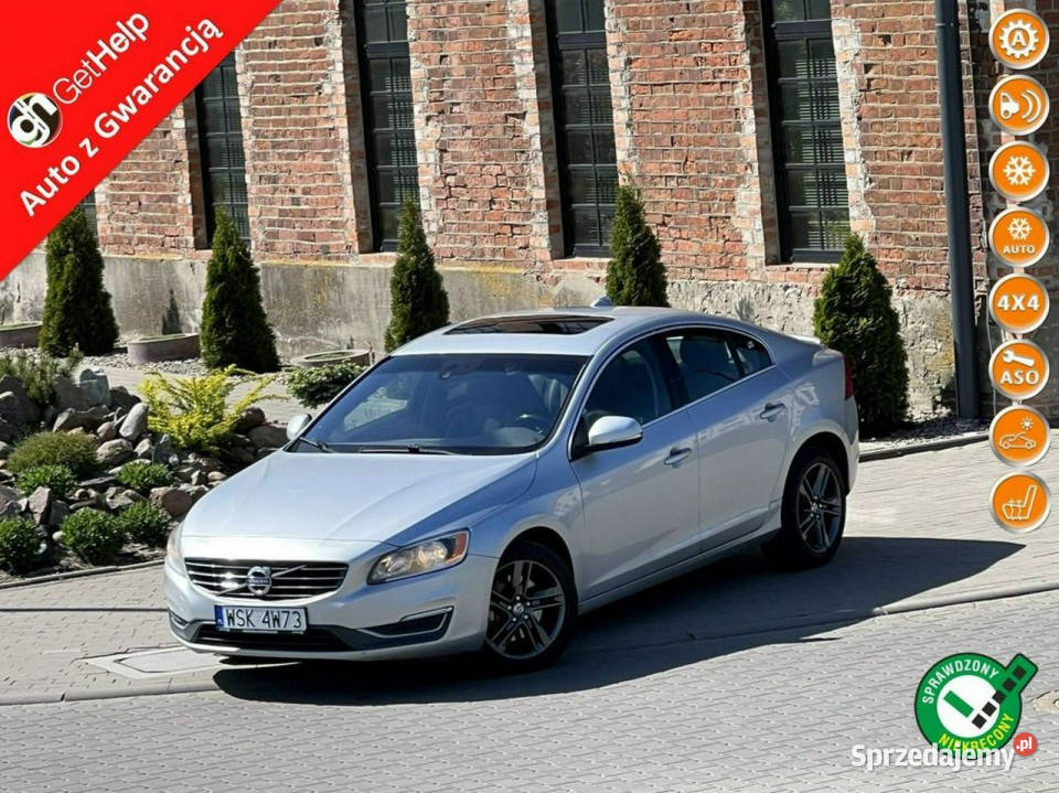 Volvo S60 25T T5 AWD KeyLess Go Skóra Alu 4x4 II nieuszkodzony Sokołów Podlaski