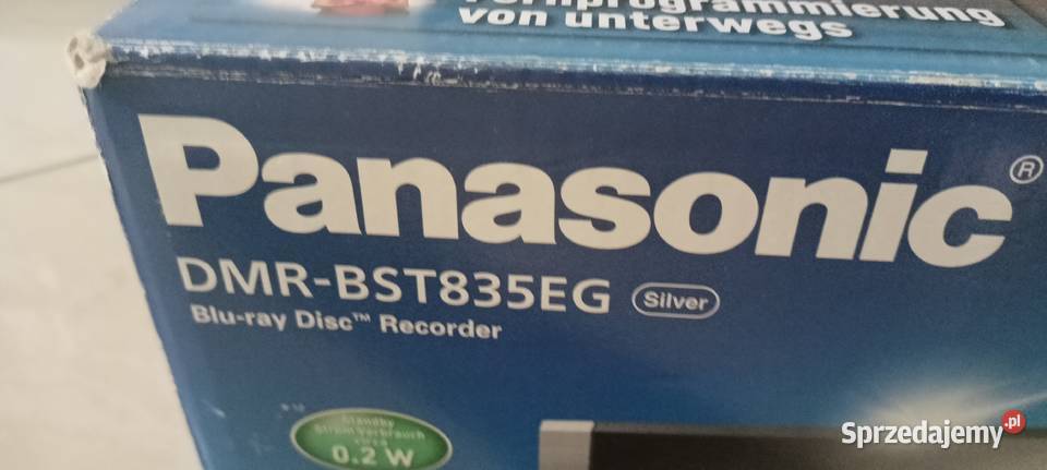 Nagrywarka Panasonic Dmr BST 835 EG DVD i Blu-ray świętokrzyskie Sędziszów