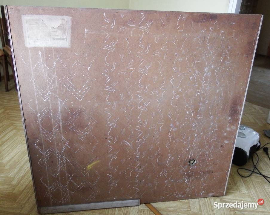 Kredens kuchenny z nadstawką żółty do renowacji mazowieckie Mińsk Mazowiecki