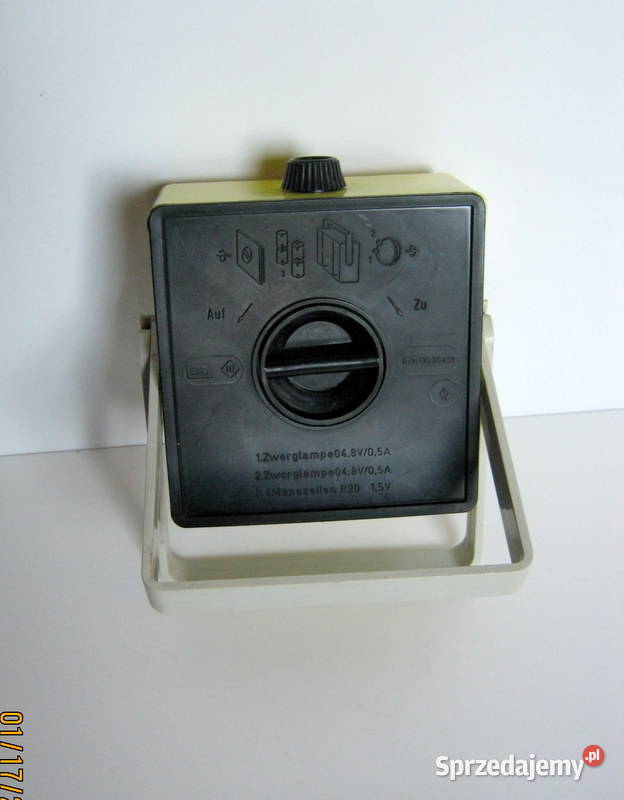 Latarka 2 źródła światła Produkcja NRD Kraków