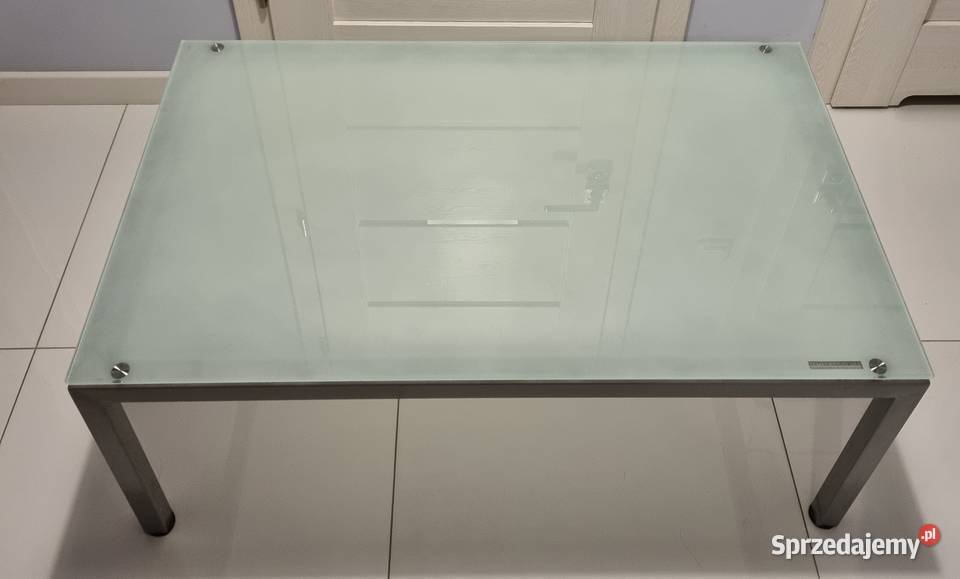 Stolik kawowy szkło hartowane 100x60 Brzesko