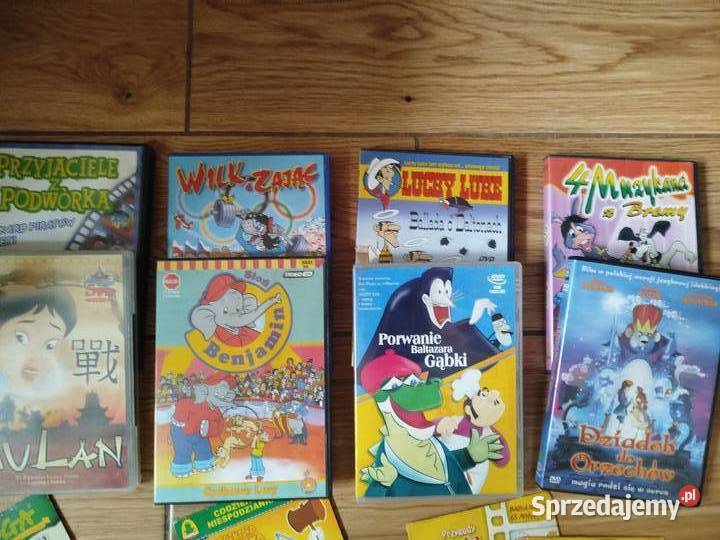 Bajki dzeici DVD VCD Inspektor Gadżet Tabaluga Oświęcim