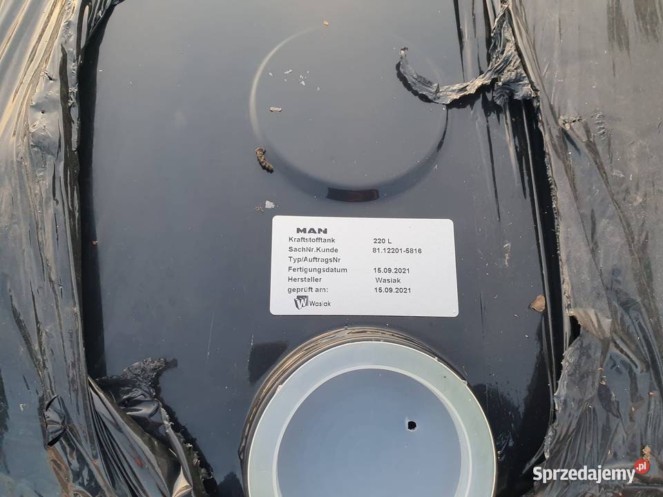 Zbiornik paliwa Man 150 L nowy Górno
