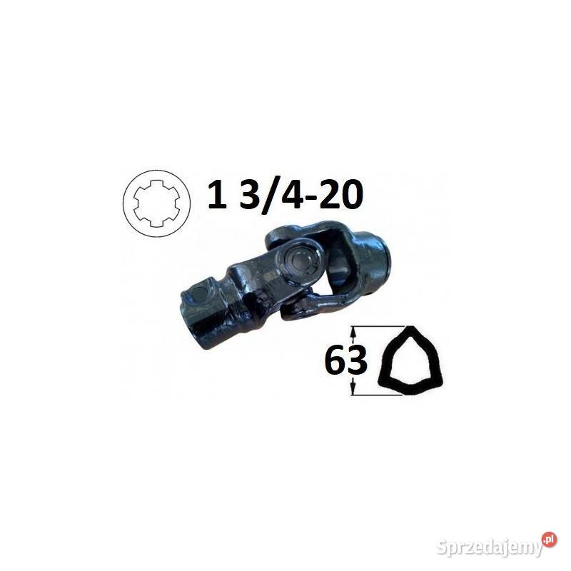 kompletny przegub na rurę 63 mm 1 3420 8SNOESP4 Kamionna
