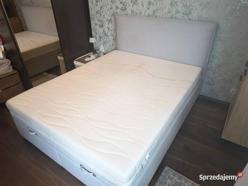 Łóżko małżeńskie markowy materac nowe sprzedam
