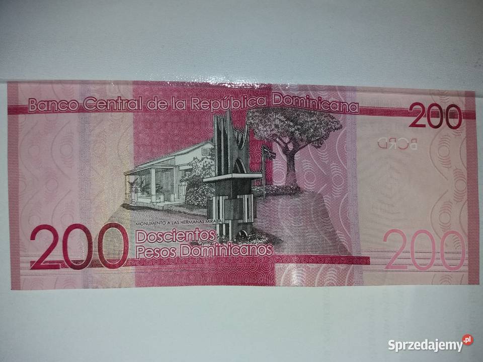 Banknot 200 peso DOMINIKANA