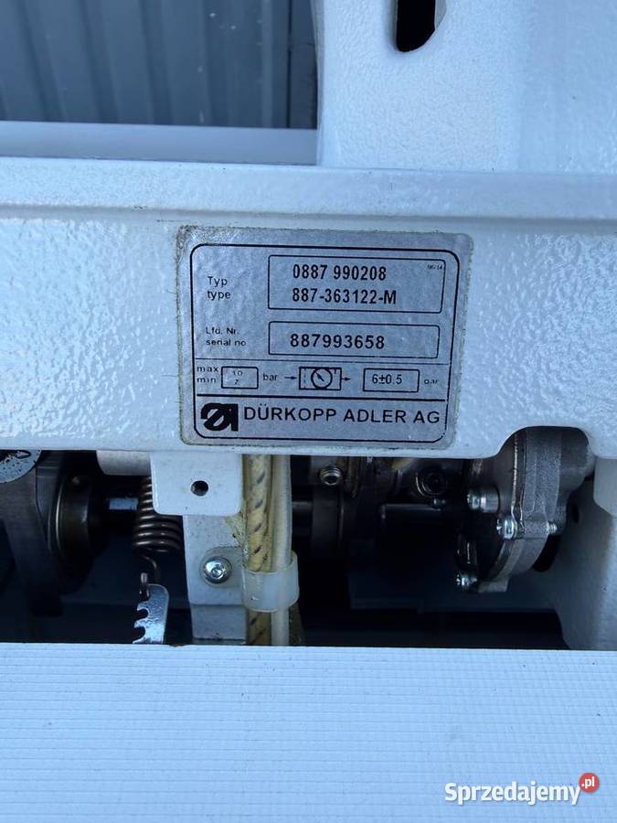 Durkopp Adler 887 1 igłowa maszyna do szycia Łaskarzew