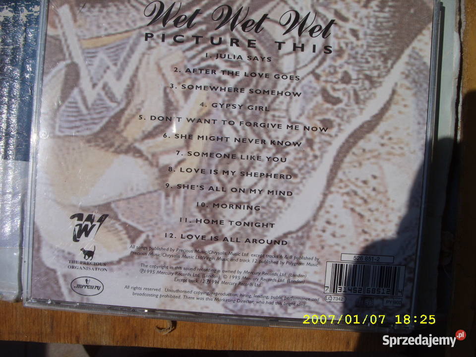 Rock CD WE WE WETPICTURE THIS CD Płyty i kasety Kultura i Rozrywka dolnośląskie