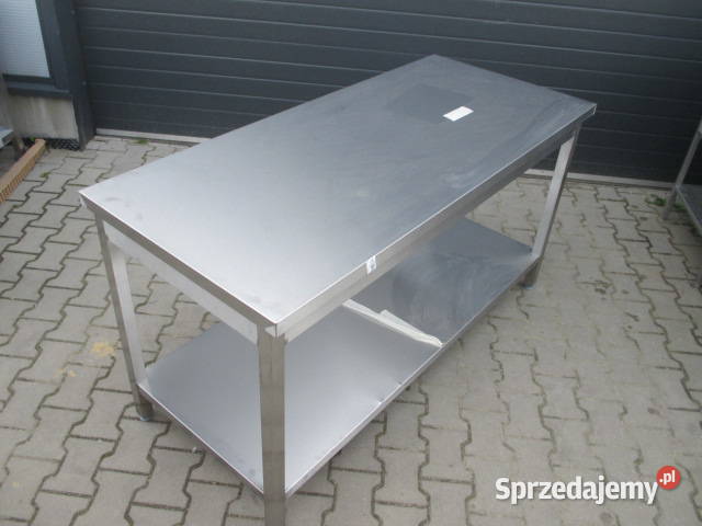 Stół Gastronomiczny Centralny Z Półką 1607085 Ostrów Wielkopolski