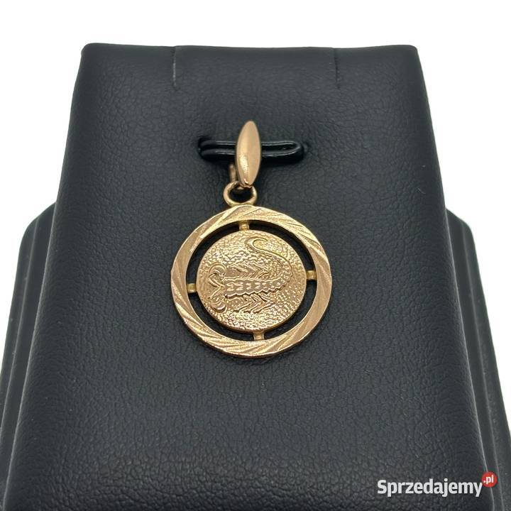 Złota Zawieszka Próby 583 271g Znak Zodiaku Elbląg