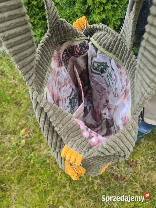 Torba na ramię handmade rękodzieło Torby i torebki dolnośląskie Wrocław sprzedam