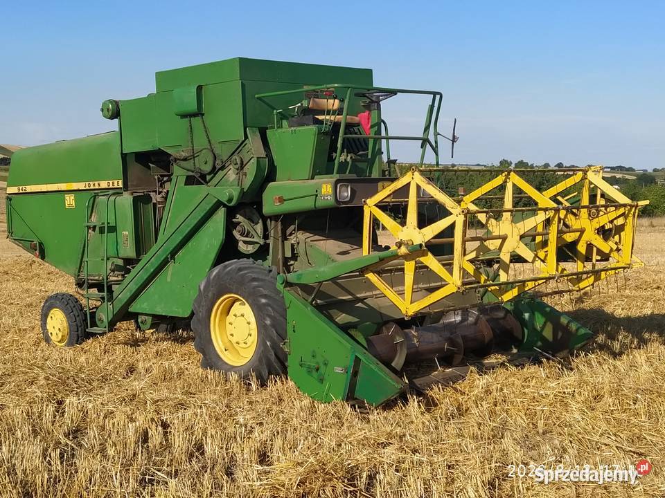 JOHN DEERE 942 gotowy do żniw Słomniki