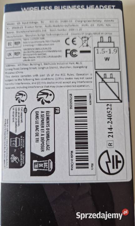 Zestaw słuchawkowy Bluetooth Archtex YYK 520 Zestawy słuchawkowe Bydgoszcz