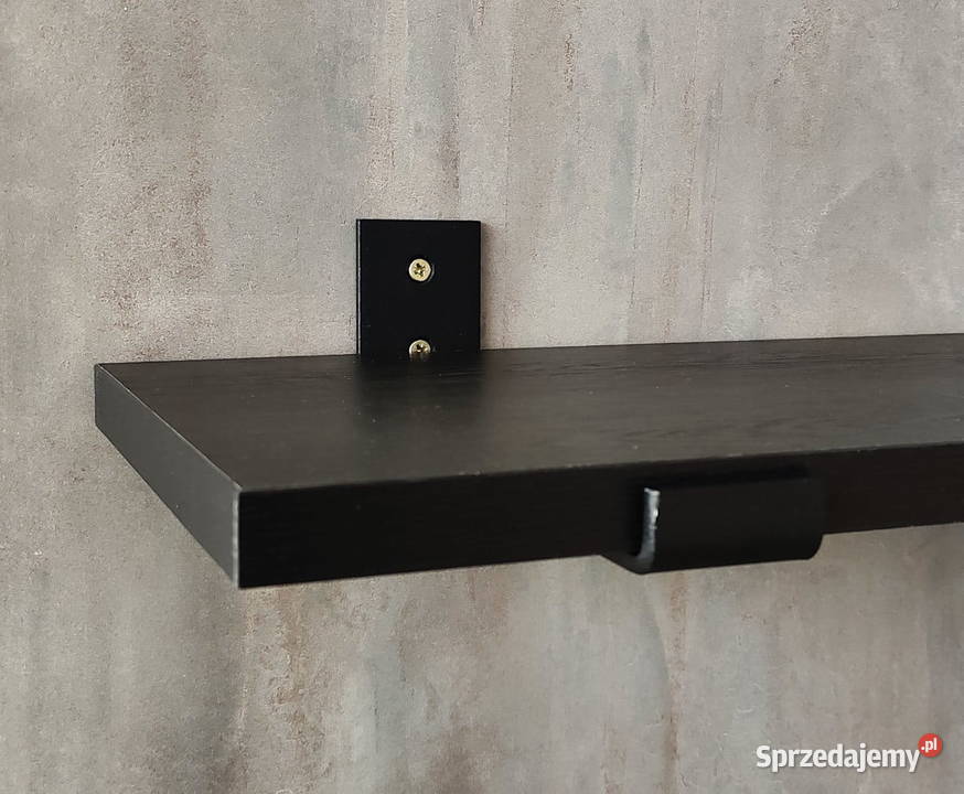 wspornik stalowy czarny do półek szer półki 20 Lublin