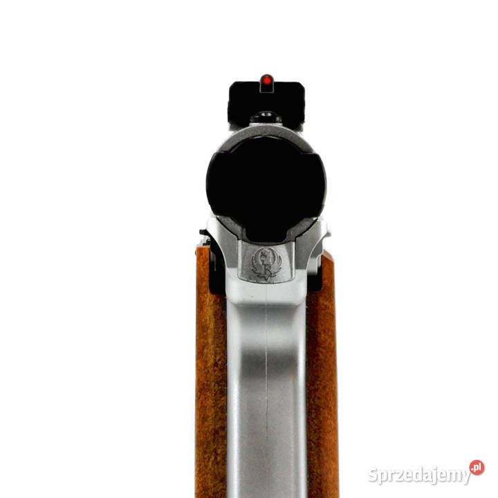 Pistolet wiatrówka Ruger Mark IV 45 mm srebrny