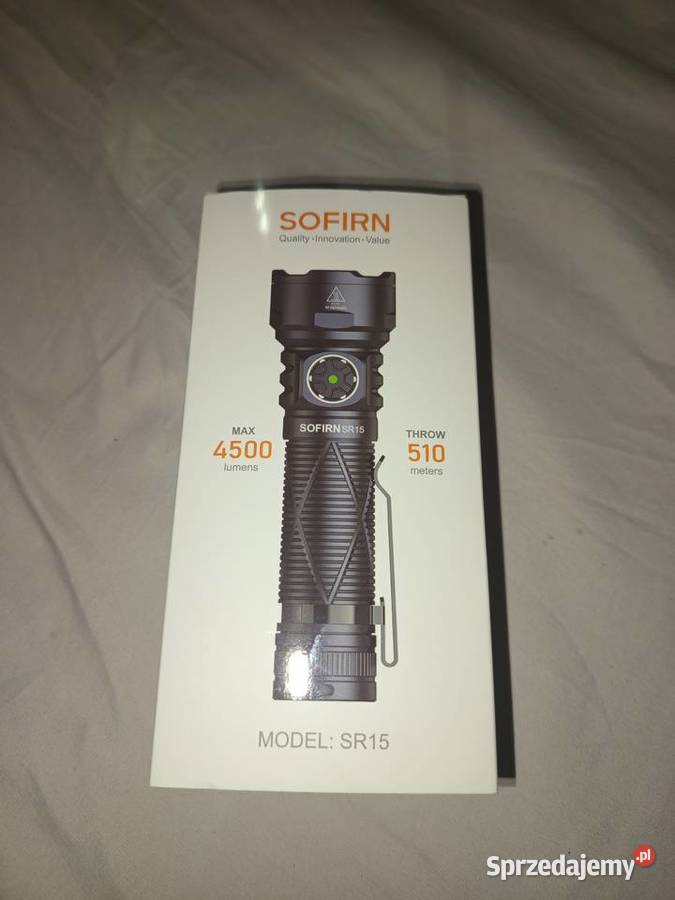 Latarka Sofirn SR15 warmińsko-mazurskie Olecko