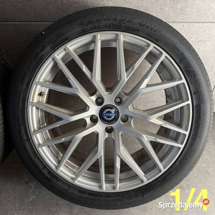 19 Volvo v90 s90 felgi koła komplet 5x108 ET45 wielkopolskie Lubasz