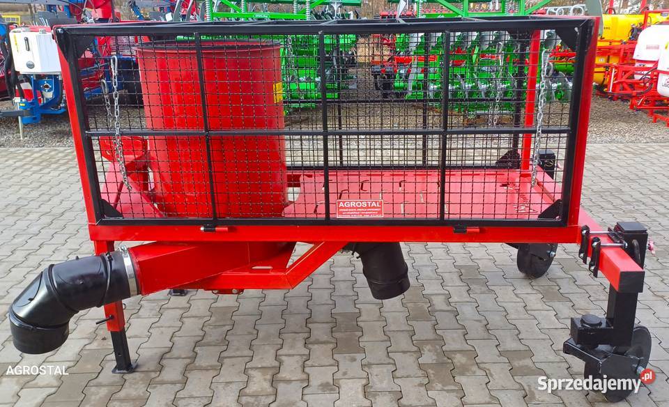 Ścielarka słomy do truskawek SELMAR AGROSTAL Wola Różaniecka