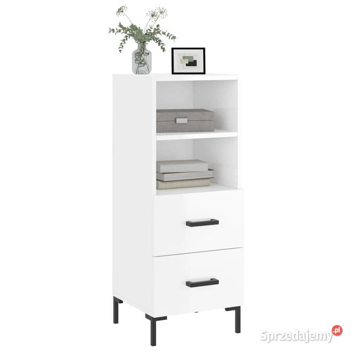 Szafka biała połysk 345x34x90 materiał Warszawa