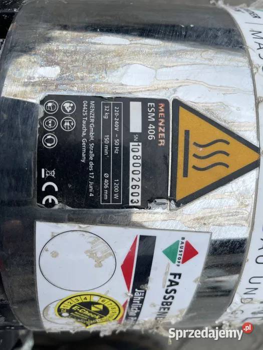 Szlifierko polerka do podłóg MENZER ESM 406 Janów