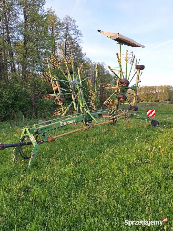 Zgrabiarka dwukaruzelowa Pottinger Krone claas Claas Łomża