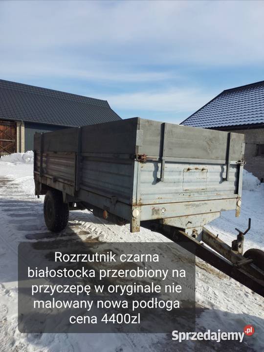 Przyczepa rolnicza Autosan D50 6 Ton przyczepa lubelskie