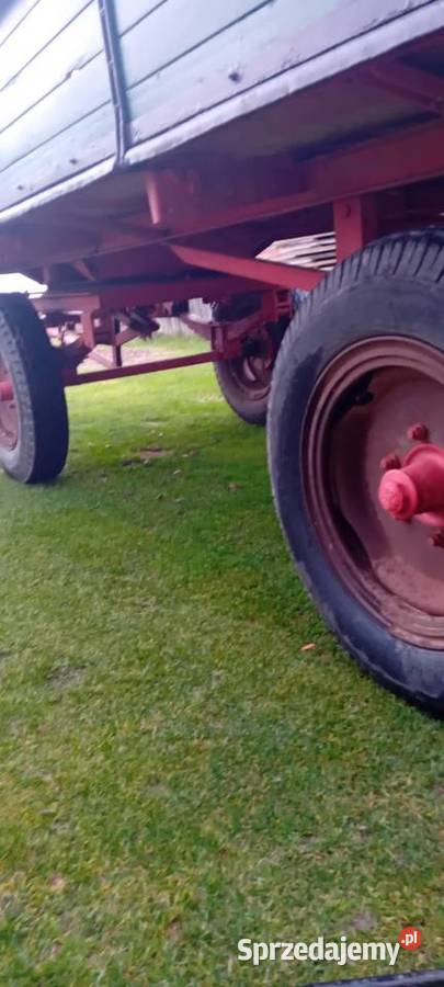 Przyczepa niemiecka 57t Przyczepy rolnicze Zamość