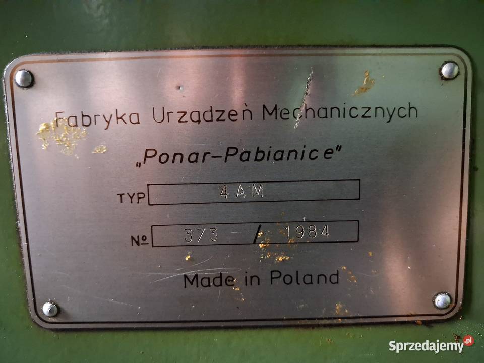 Szlifierka narzędziowa TACCHELLA 4AM 1900000 Krobia