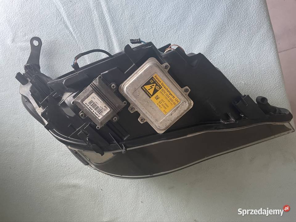 Oryginalną Lewa Lampa Reflektor BMW E60 E61 łódzkie Rawa Mazowiecka sprzedam