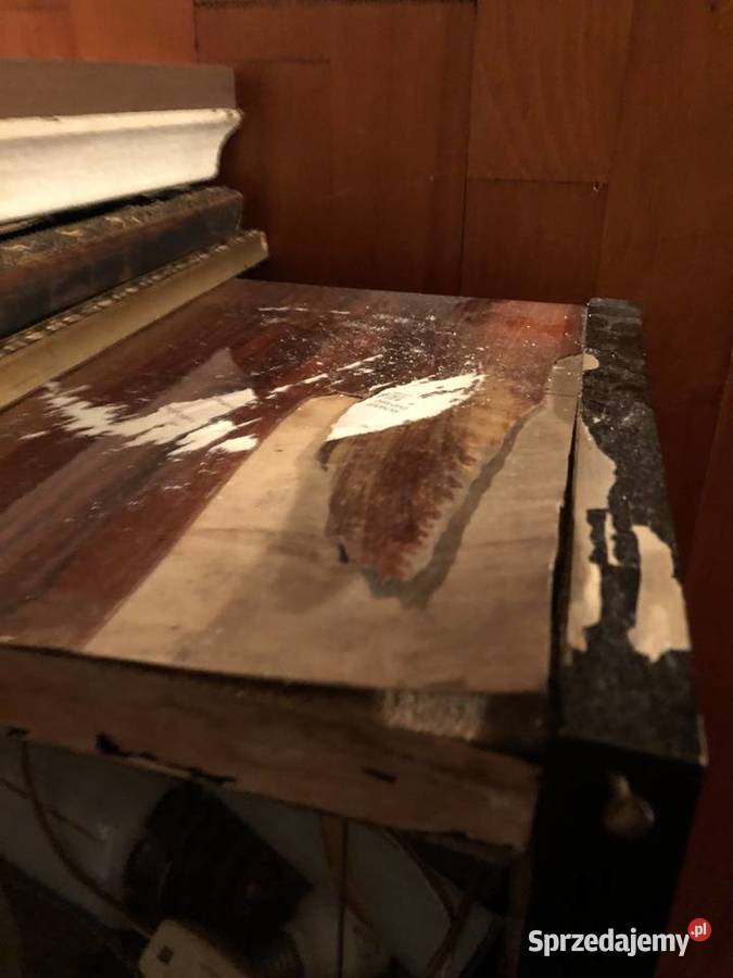 Kredens etażerka barek przeszklona Vintage PRL małopolskie Kalwaria Zebrzydowska