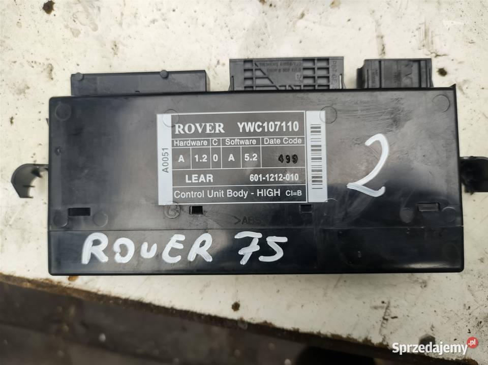 ROVER 75 moduł YWC107110 komputery Kielce