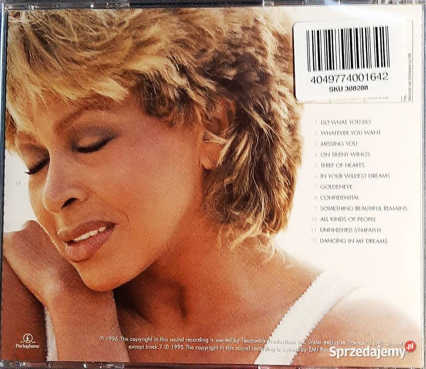 Wspaniały Album CD TINA TURNER Wildest Dreams pop Poznań