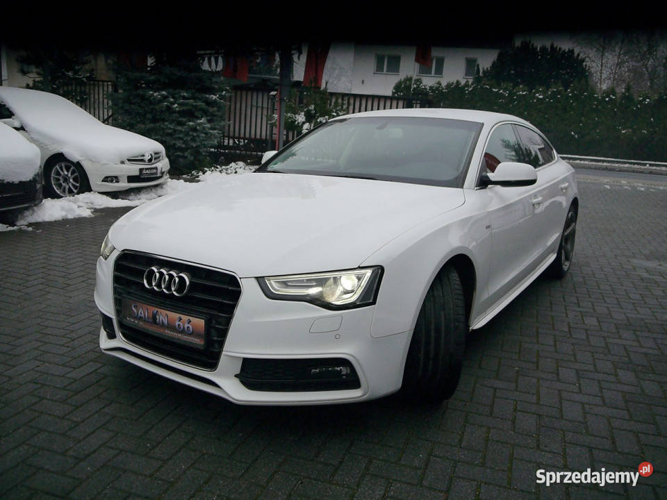 Audi A5 Sportback 18 Xenon Led Navi Stan b centralny zamek Częstochowa